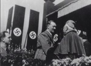 The Vatican Church was a strong supporter of the Nazi
